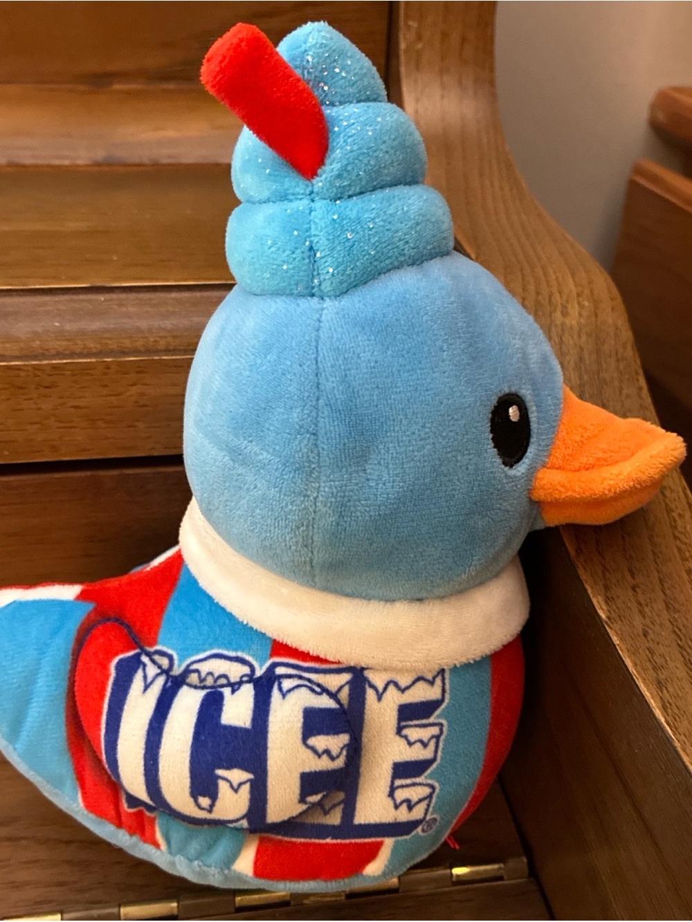 ICEE Blue Plush Duck Strawberry Scented Stuffed Animal 2025 Viral 8.5in Rare